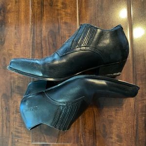 Vintage cowboy low boots size 7